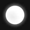 white circle